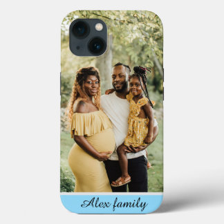 Personalised One Of A Kind Family Photo Collage iPhone 13 Case