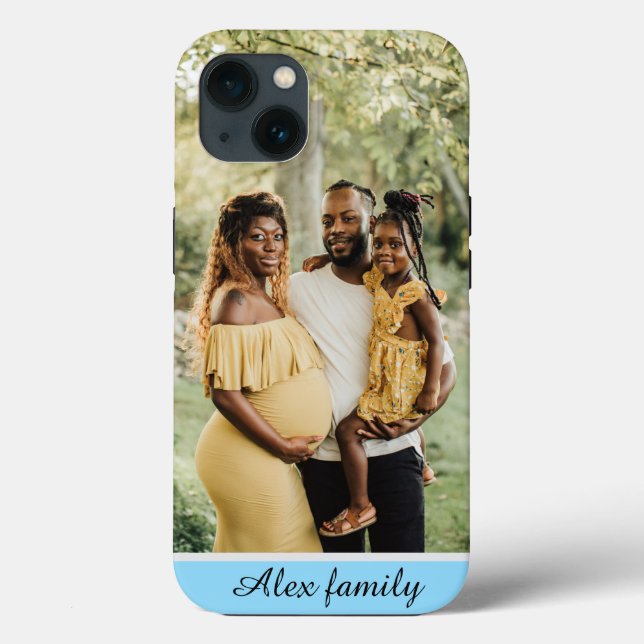 Personalised One Of A Kind Family Photo Collage Case-Mate iPhone Case (Back)