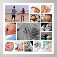 Personalised One Of A Kind  Photo Collage