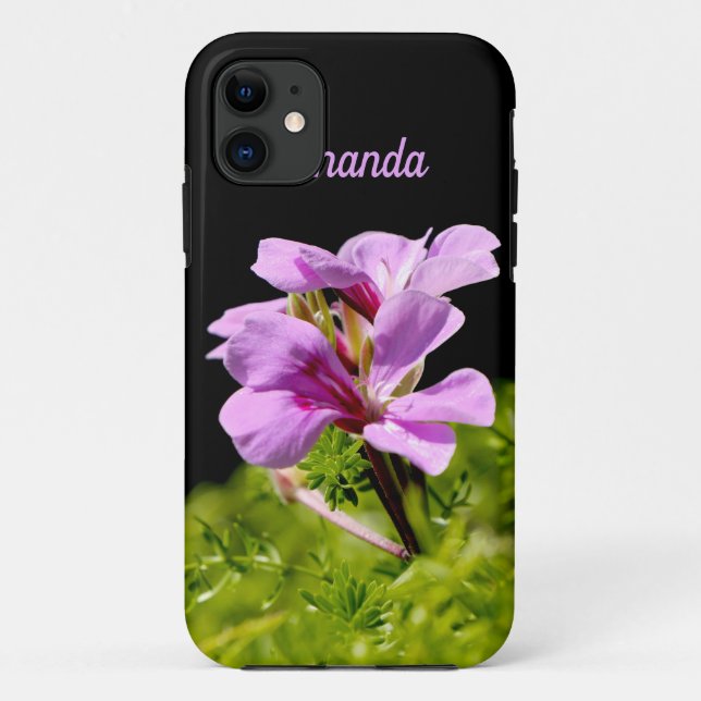 Personalised(Optional) Flower Case-Mate iPhone Case (Back)