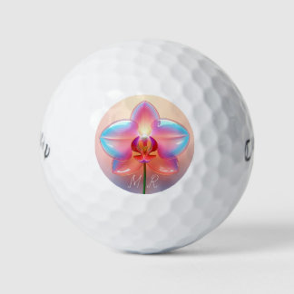 Personalised Orchid Callaway Warbird Golf Balls