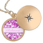 Personalised oriental Bird and leaves pattern