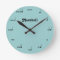 Personalised Original Music Note Clock