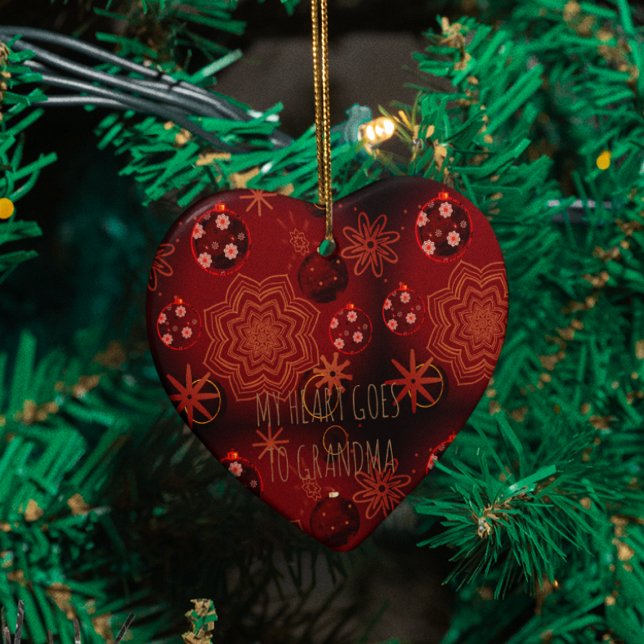 Personalised Ornament (Christm ornament for Grandma)