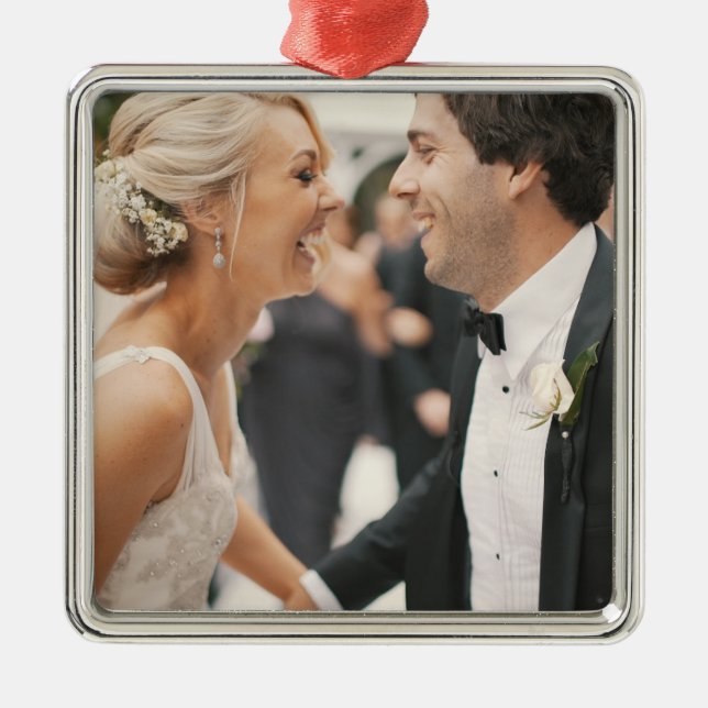 Personalised Ornament for Newlyweds (Front)