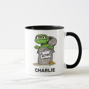 Personalised Oscar the Grouch Scram Mug