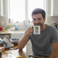Personalised Oscar the Grouch Scram Mug