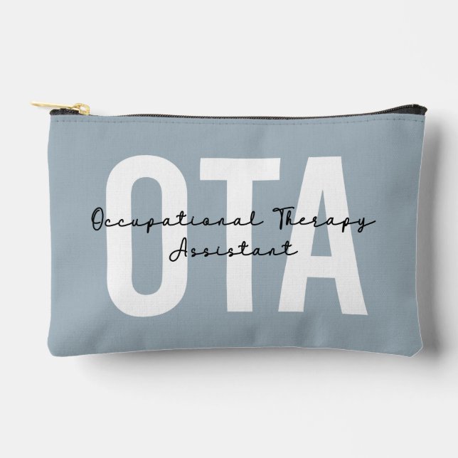 Personalised OTA Occupational Therapy Assistant Accessory Pouch (Front)