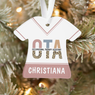 Personalised OTA Occupational Therapy Assistant Ornament
