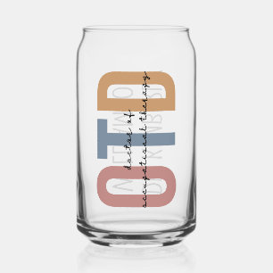 Personalised OTD Doctor of Occupational Therapy Can Glass