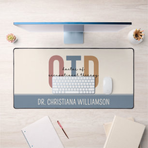Personalised OTD Doctor of Occupational Therapy Desk Mat