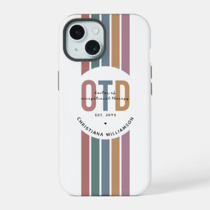 Personalised OTD Doctor of Occupational Therapy iPhone 15 Case