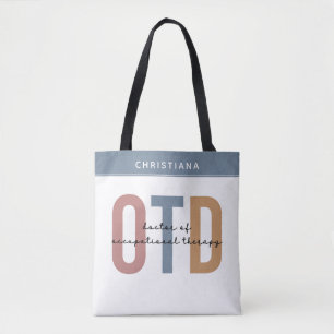 Personalised OTD Doctor of Occupational Therapy Tote Bag