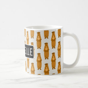 Personalised Otters Coffee Mug