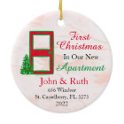 Personalised Our First Apartment Christmas
