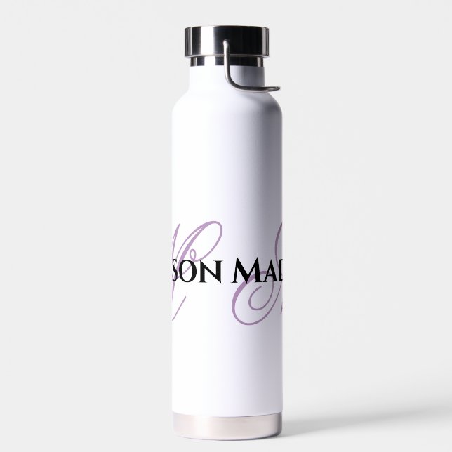 Personalised outdoor  water bottle (Left)