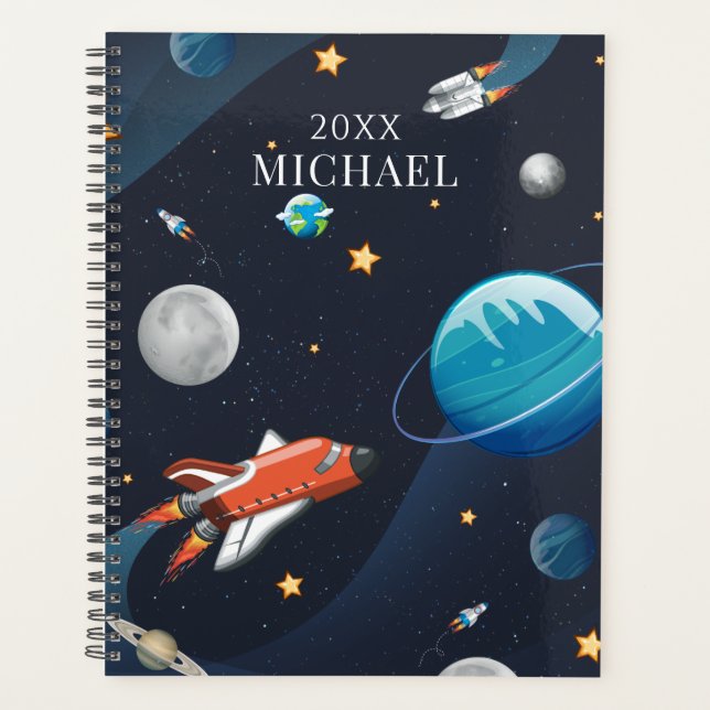 Personalised Outer Space Activity in the Galaxy Planner (Front)