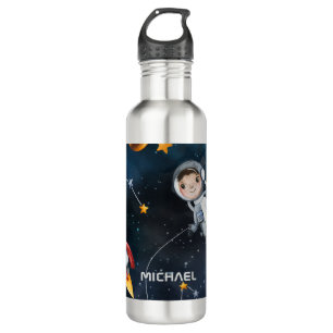Personalised Outer Space Astronaut Shuttle 710 Ml Water Bottle