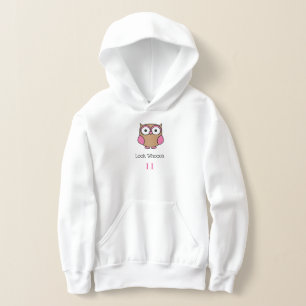 Personalised Owl Birthday Pink Look Whooo's Age