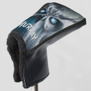 Personalised Owl-O-Ween Golf Putter Cover