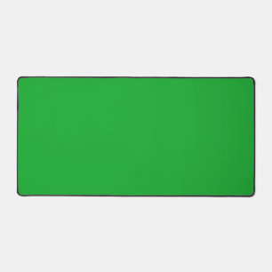 Personalised P Green Desk Mat for Home or Office