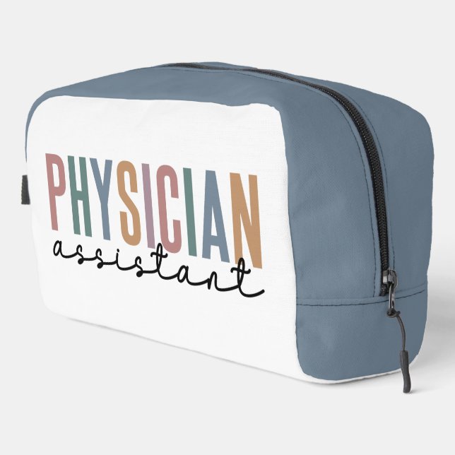 Personalised PA Physician Assistant Graduation Dopp Kit (Right Corner)