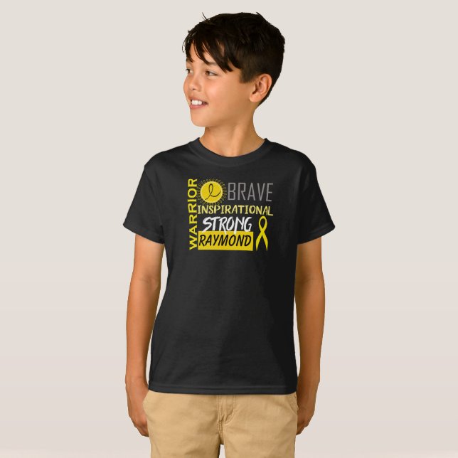 Personalised Paediatrics Cancer Awareness T-Shirt (Front Full)