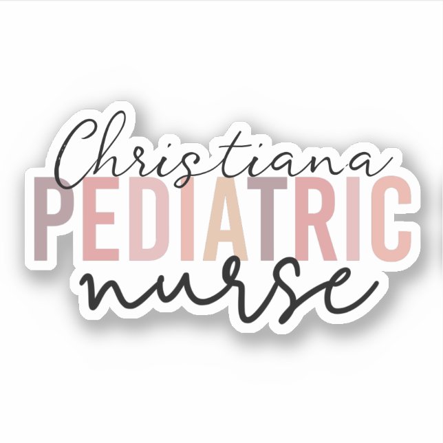 Personalised Paediatrics Nurse PEDS Nurse (Front)
