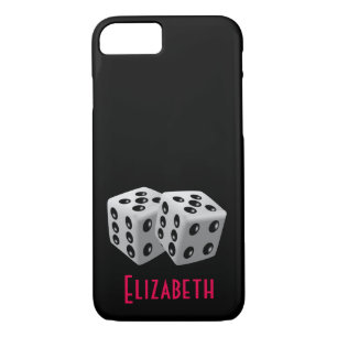 Personalised Pair of Dice iPhone 8/7 Case