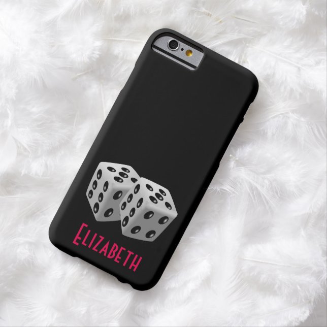 Personalised Pair of Dice Case-Mate iPhone Case (In Situ)