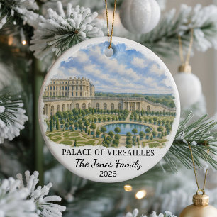 Personalised Palace of Versailles Ceramic Ornament