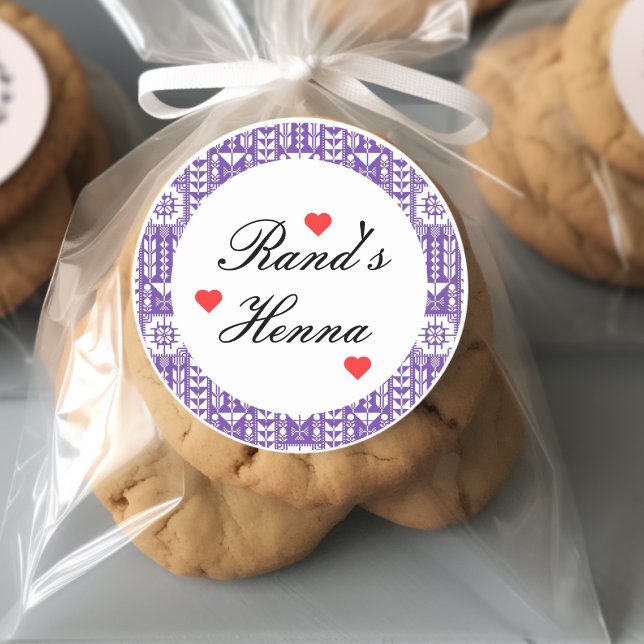  Personalised Palestinian Henna Sticker (Creator Uploaded)