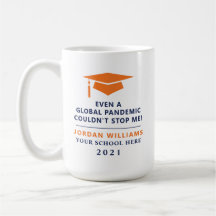 Personalised Pandemic - Graduate Class of 2021 Mug