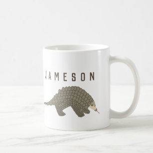 Personalised Pangolin Coffee Mug
