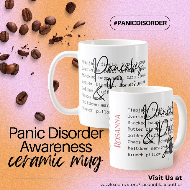 Personalised Panic Disorder Awareness Ceramic Mug (Creator Uploaded)