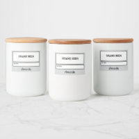 Personalised Pantry Essential Jar
