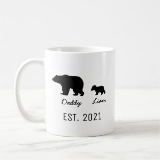 Personalised Papa Bear and Baby Bear Mug