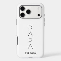 Personalised PAPA Est. 2026 | daddy