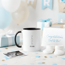 Personalised PAPA Est.2026 Mug | Dad to be