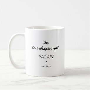 Personalised Papaw Mug New Grandpa Gift