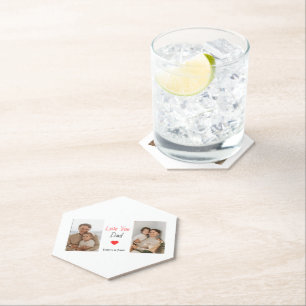 Personalised Paper Coaster   Father's Day Gifts
