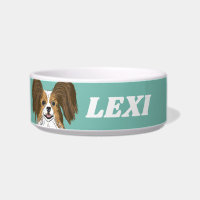 Personalised Papillon Puppy Dog Lover Custom Name