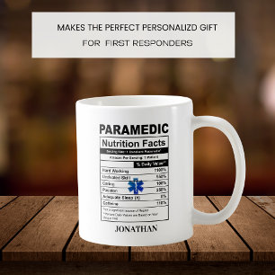 Personalised Paramedic Symbol EMT  Coffee Mug