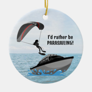 Personalised Parasailing Ornament