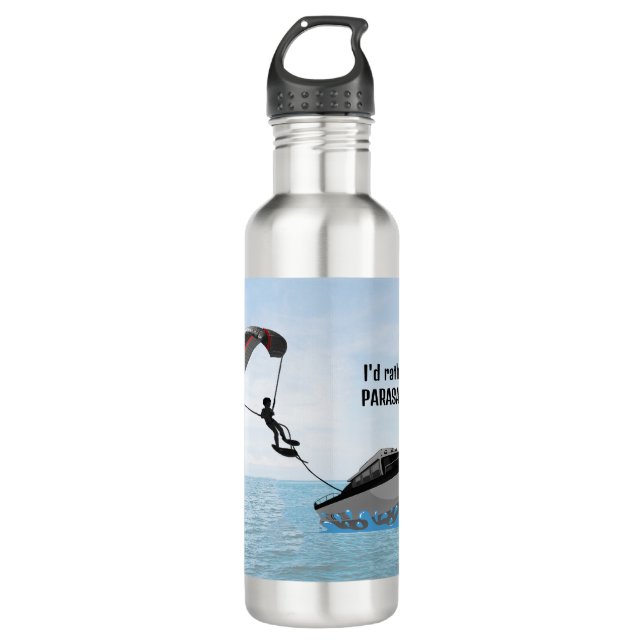 Personalised Parasailing Water Bottle (Front)