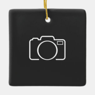 Personalised Parent Mum Dad Gift Family Photo Ceramic Ornament