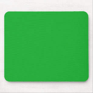 Personalised Parrot Green Single Coloured Mouse Pad