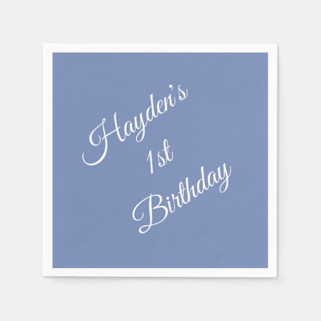 Personalised Party Napkins (Front)