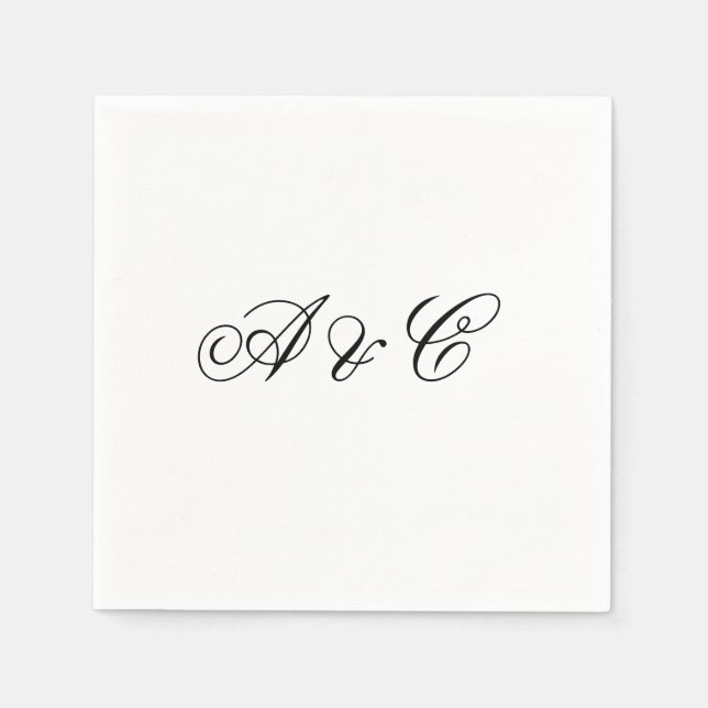 Personalised Party Napkins (Front)