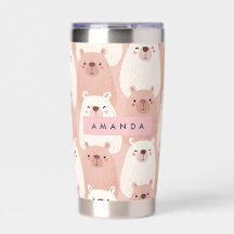Personalised Pastel Adorable Capybara